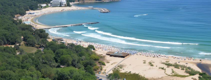 Primorsko South beach